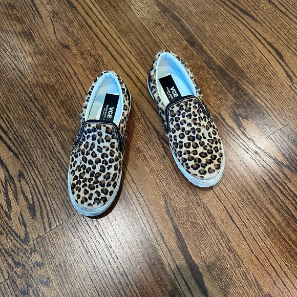 Golden Goose VCE Penstar in leopard-print pony skin with black leather heel tab - Picture 2 of 6